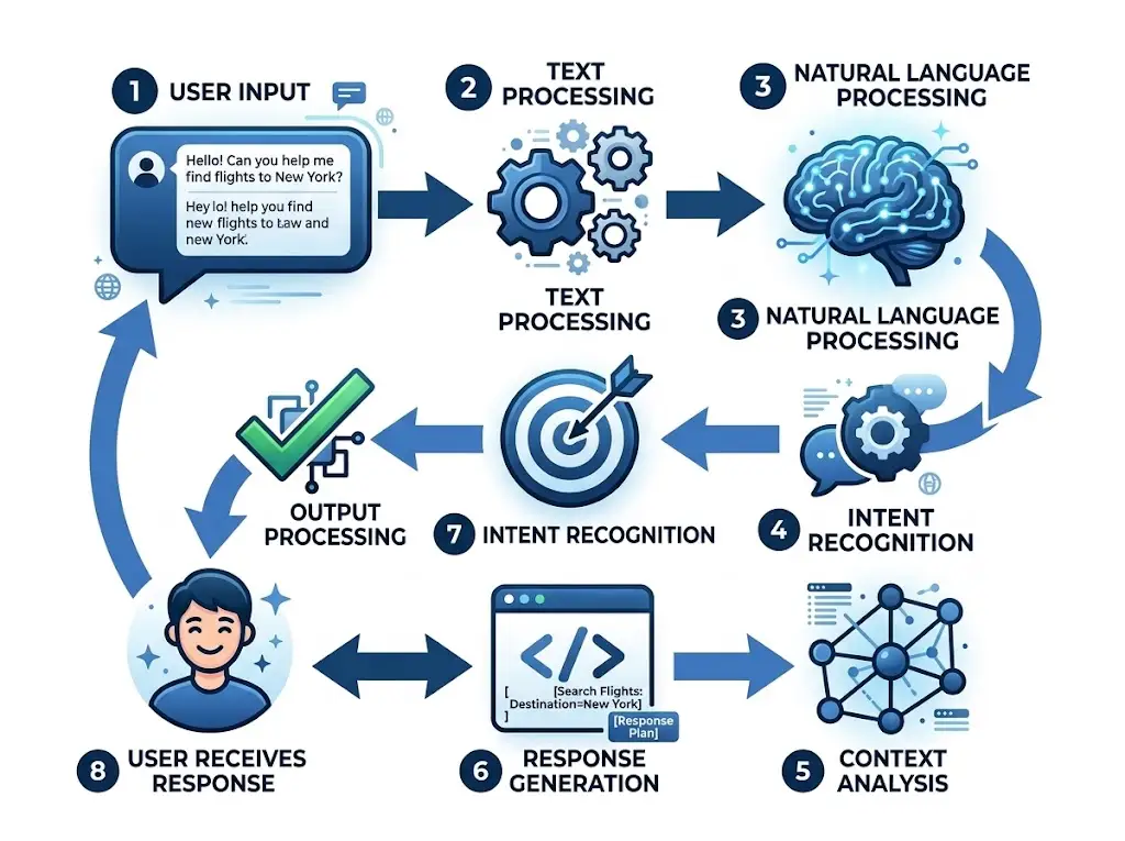 Chatbot Conversation Flow Steps
