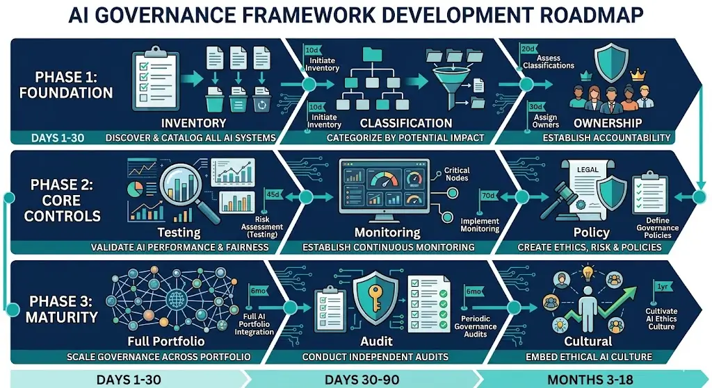 How to Build an AI Governance Framework from Scratch (Step-by-Step Guide)